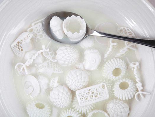 3D Printed Food by Janne Kyttannen