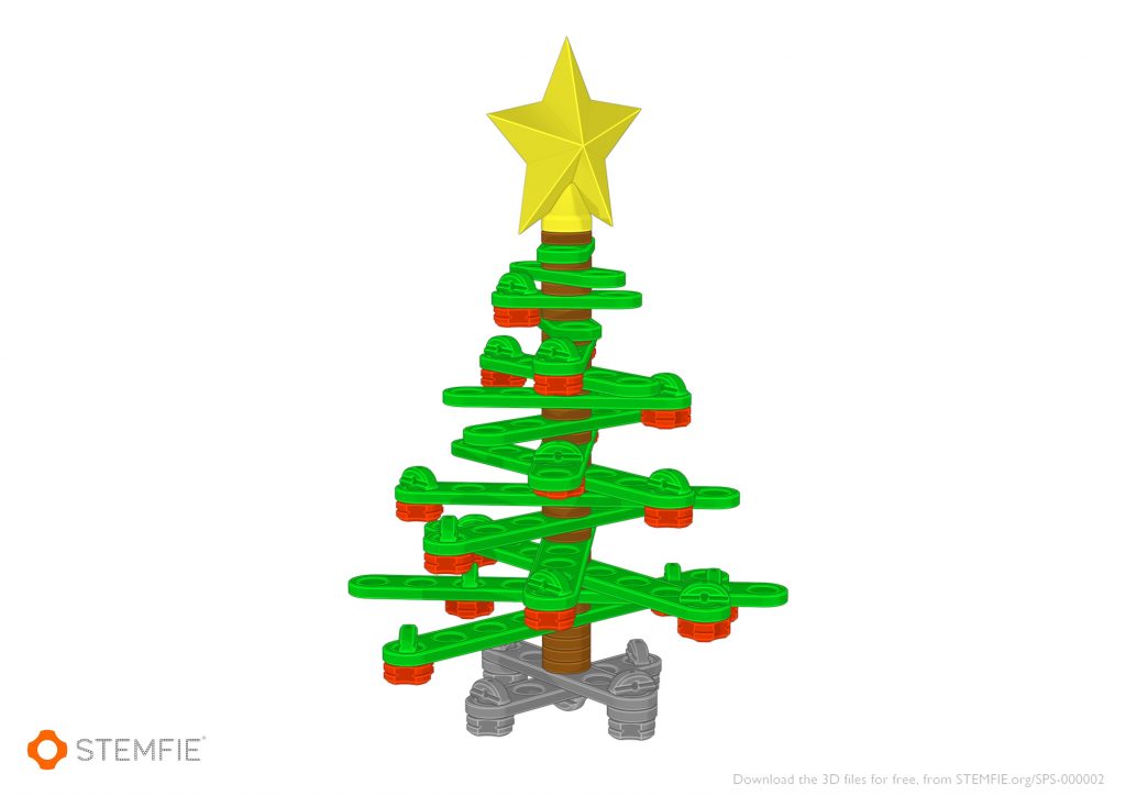 stemfie árbol navidad